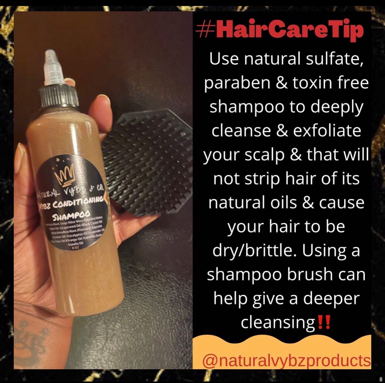 Vybz Conditioning Shampoo | 2-in-1 All For You