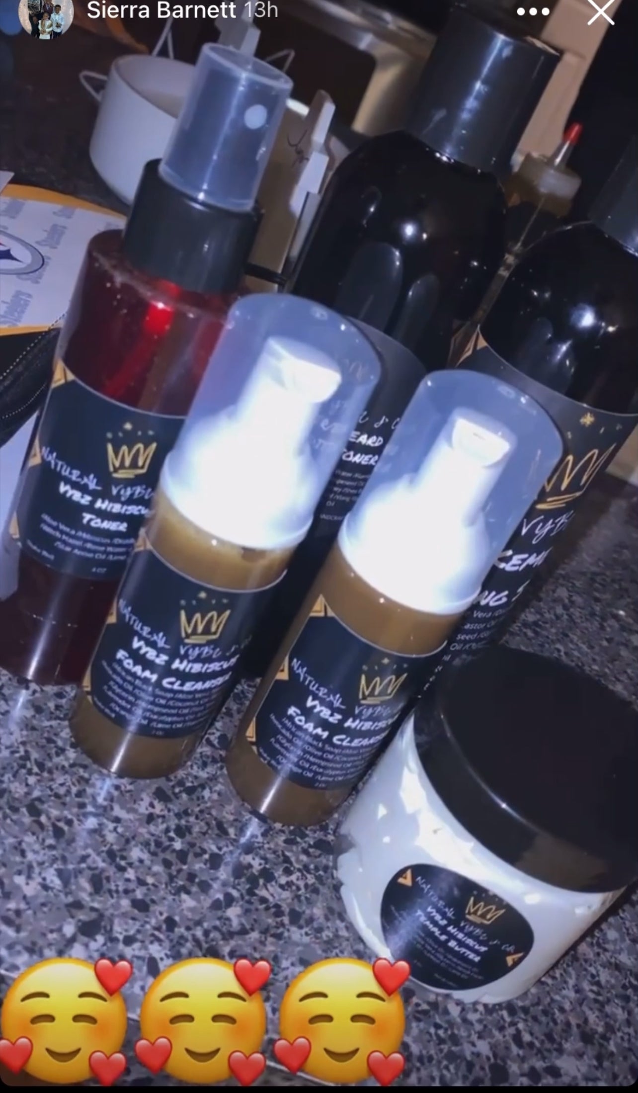 Vybz 3 Step Hibiscus Flawless Skincare Routine | Natural Skincare for Radiant Skin