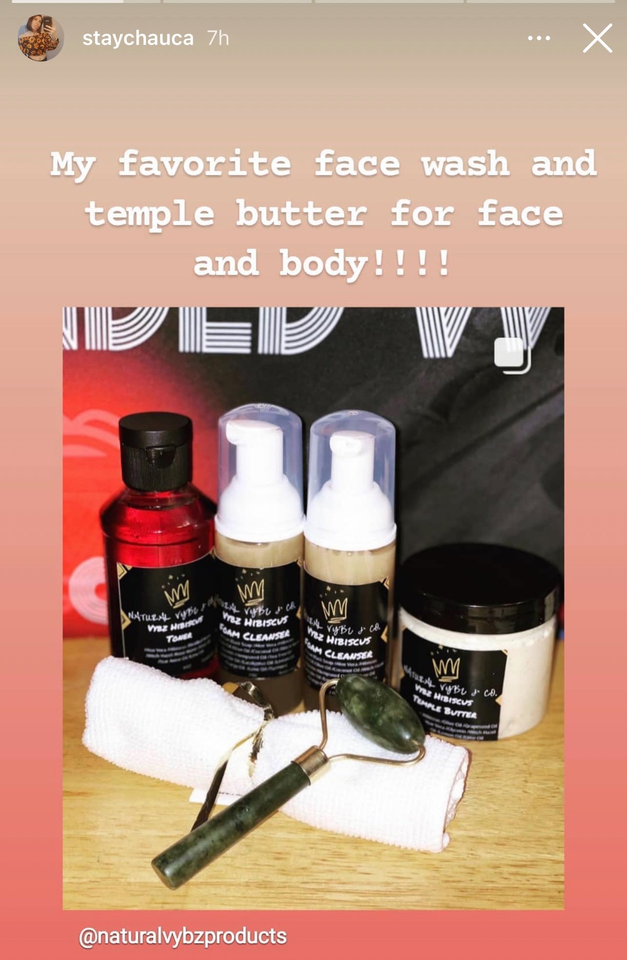 Vybz 3 Step Hibiscus Flawless Skincare Routine | Products Your Skin Will Love