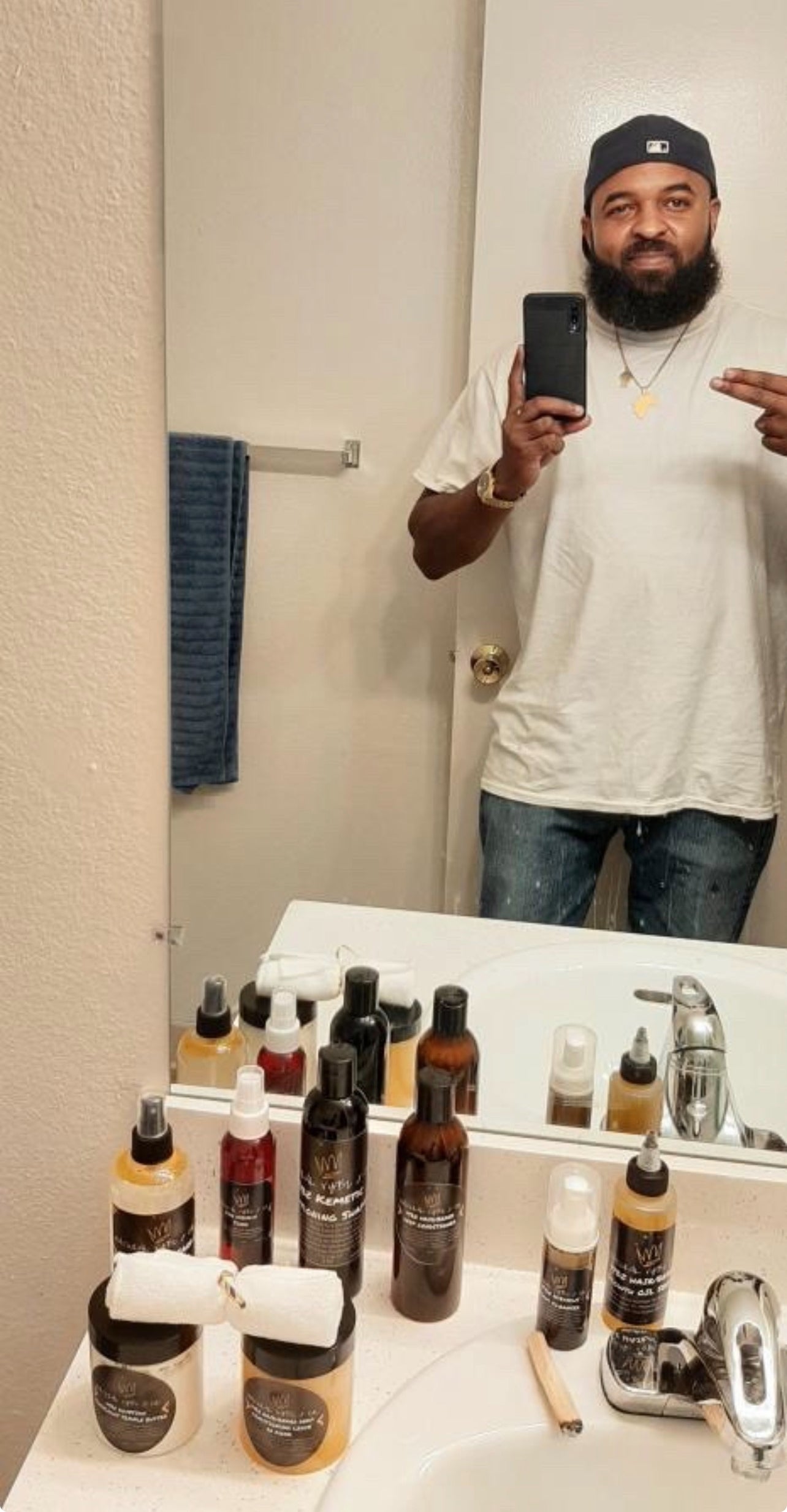 Vybz Hair/Beard Hydration Growth Kit | Awaken Your Roots & Hydrate Your Crown
