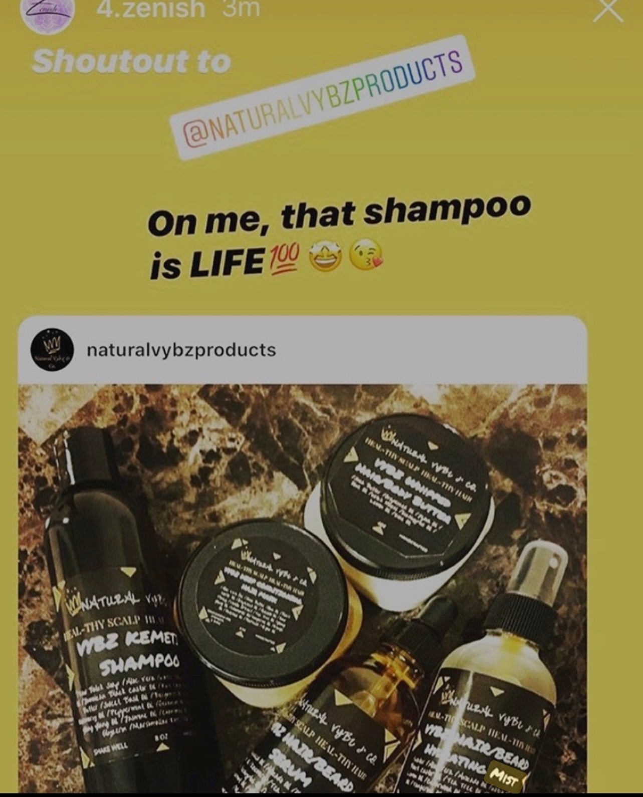 Vybz Conditioning Shampoo | 2-in-1 All For You