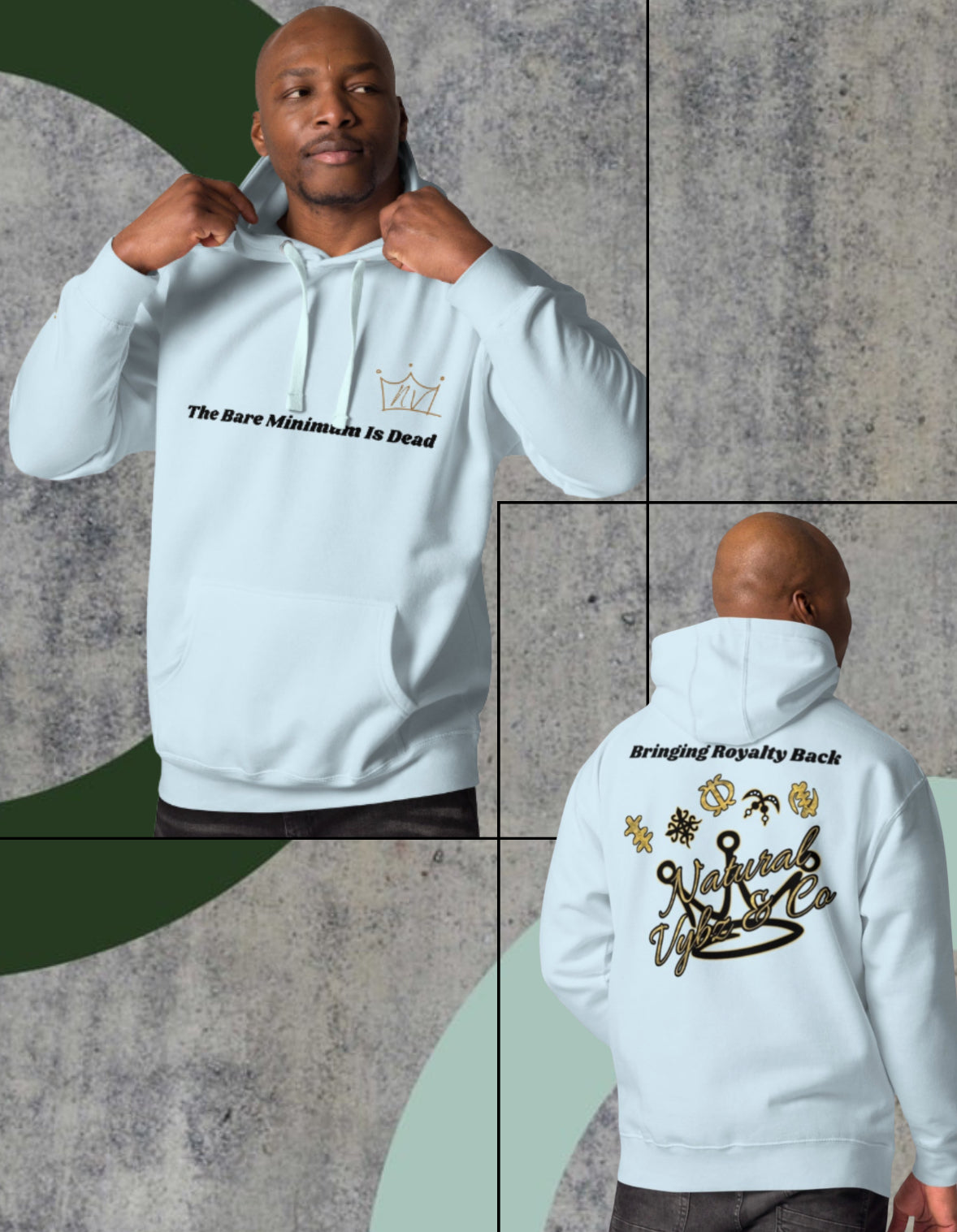 "The Bare Minimum Is Dead" Hoodie