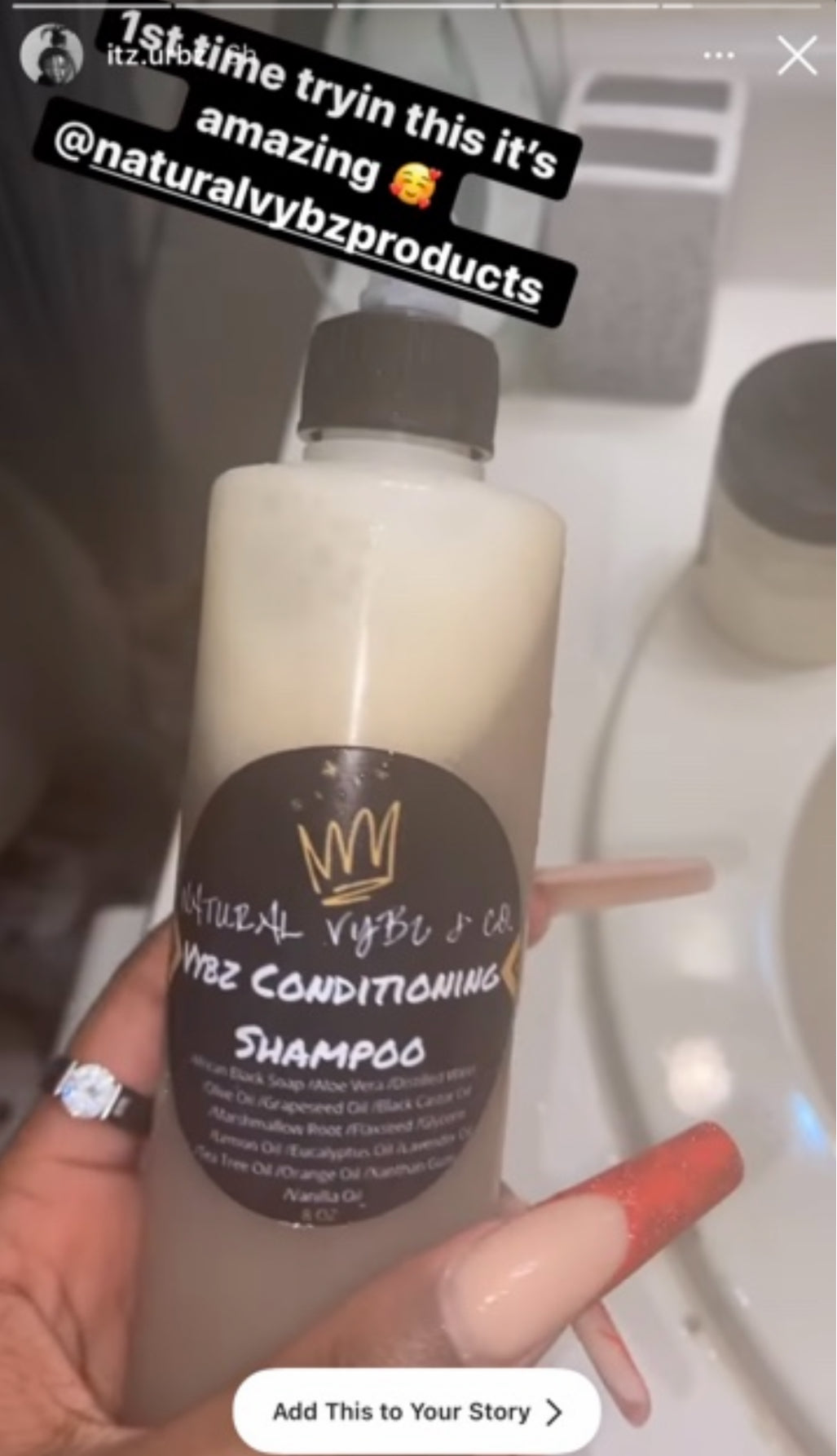 Vybz Conditioning Shampoo | 2-in-1 All For You