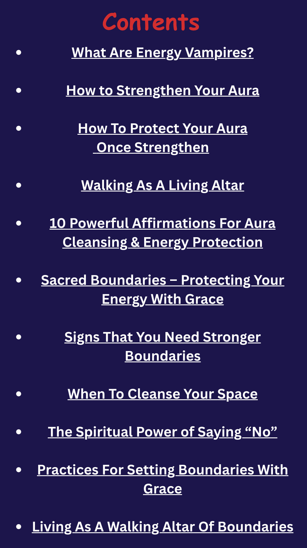 Natural Vybz Blueprint For Cleansing Your Aura & Sacred Space |