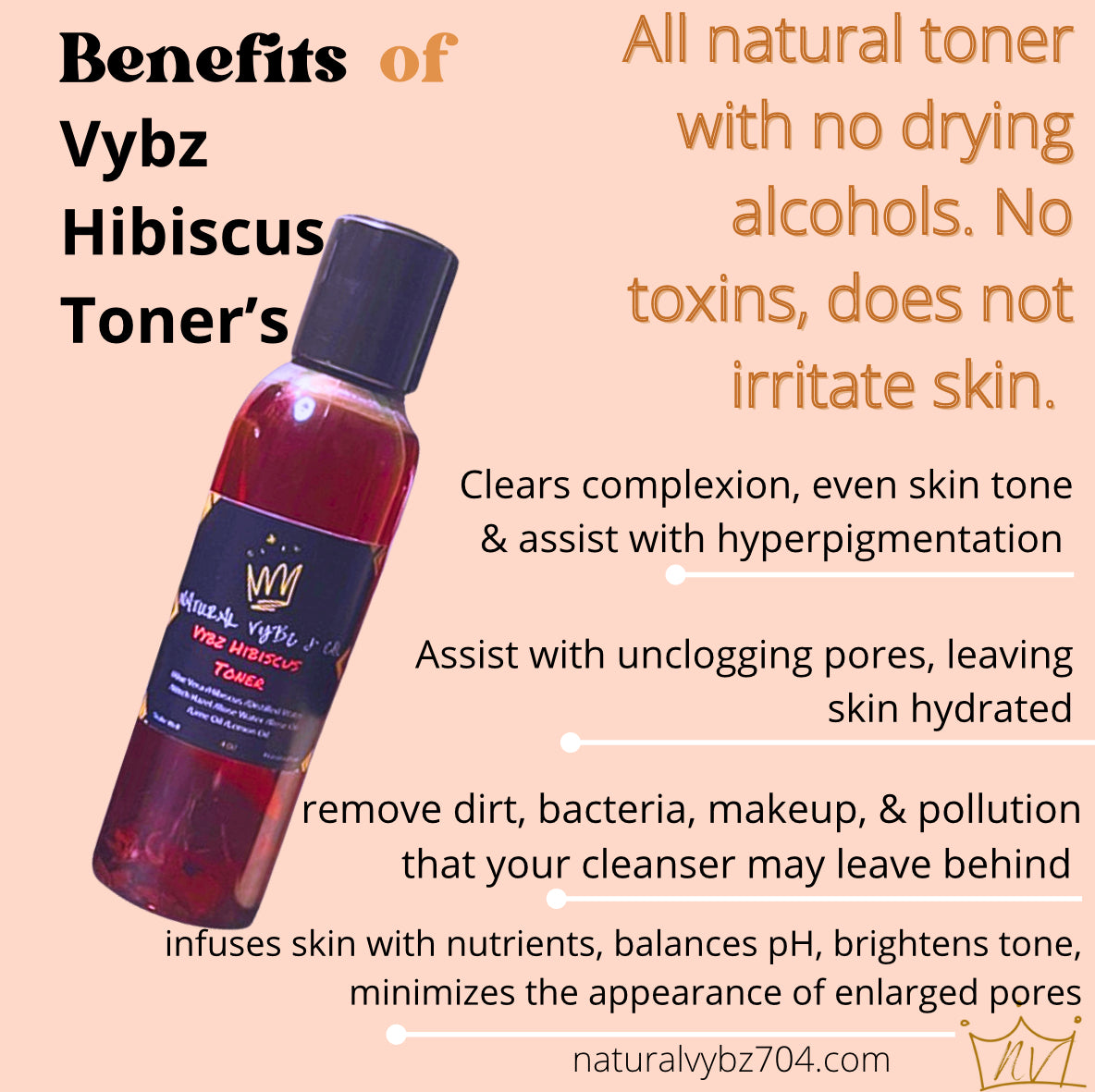Vybz 3 Step Hibiscus Flawless Skincare Routine | Natural Skincare for Radiant Skin