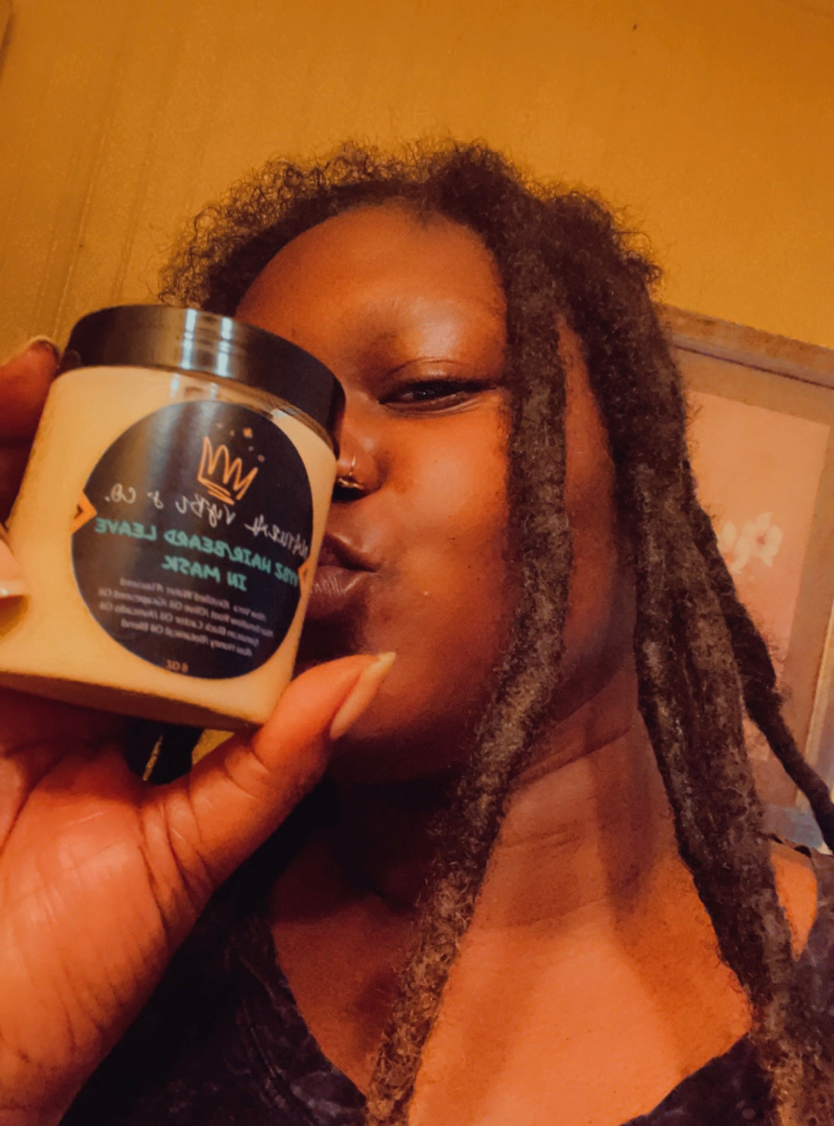 Vybz Leave In Conditioning Mask | Locs, Beards, Curls & Waves - Your One Simple & Sacred Solution