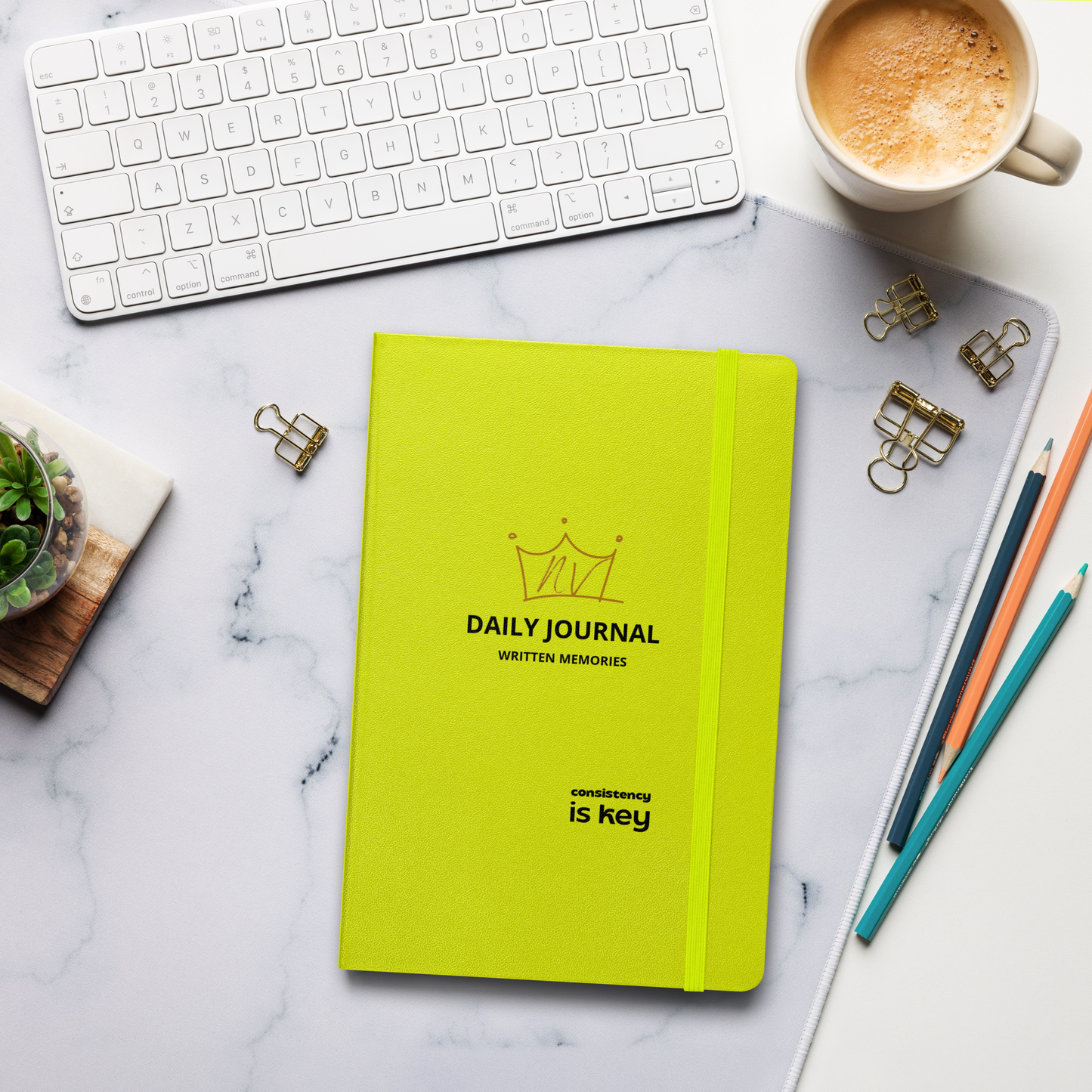NV Consistency is Key 🔑 Journal | Elevate Your Daily Writing & Personal Growth