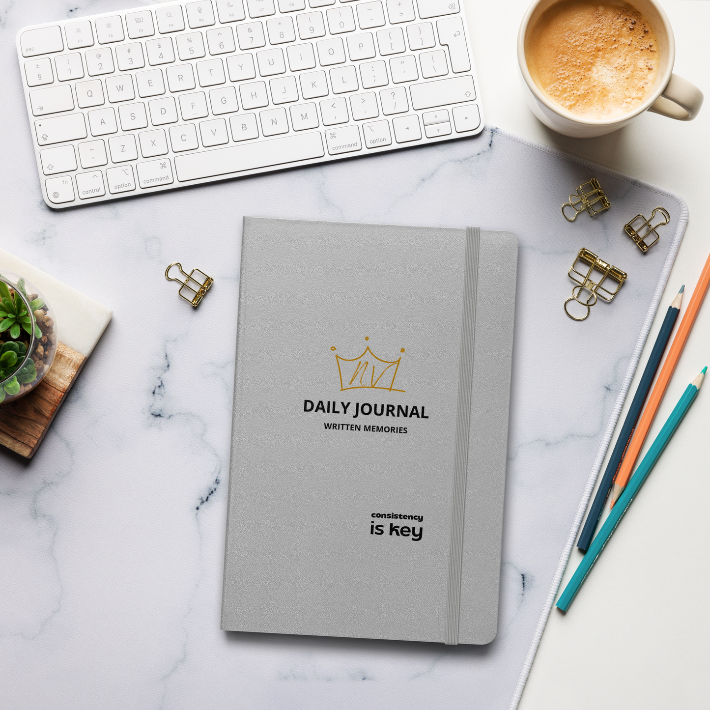 NV Consistency is Key 🔑 Journal | Elevate Your Daily Writing and Personal Growth