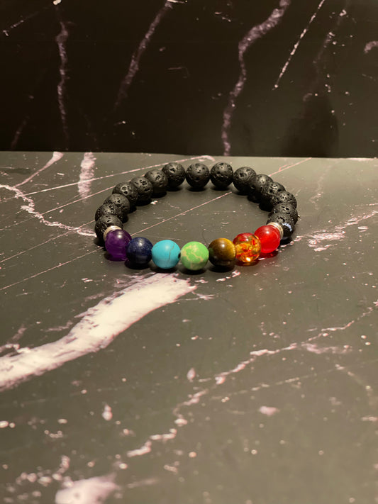 Aromatherapy Chakra Bracelet