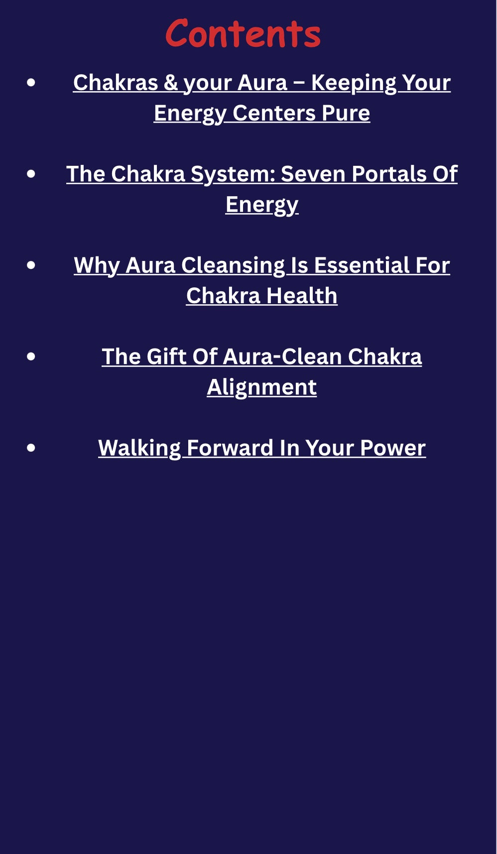 Natural Vybz Blueprint For Cleansing Your Aura & Sacred Space |