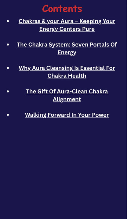 Natural Vybz Blueprint For Cleansing Your Aura & Sacred Space |
