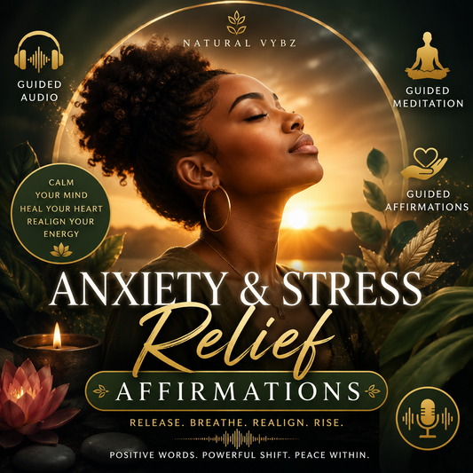 Natural Vybz Anxiety & Stress Relief Affirmations