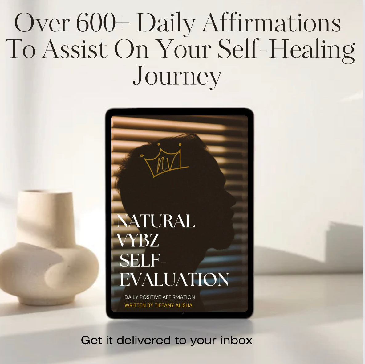 Natural Vybz Daily Affirmation Book