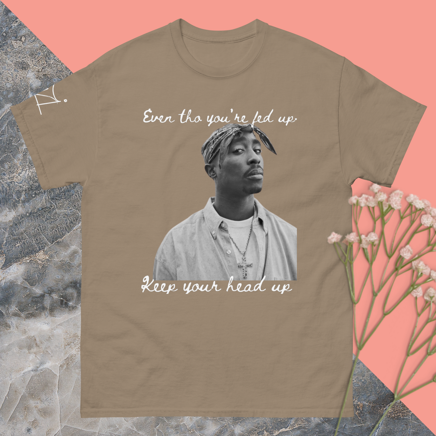 Tupac Keep Your Head Up Tee