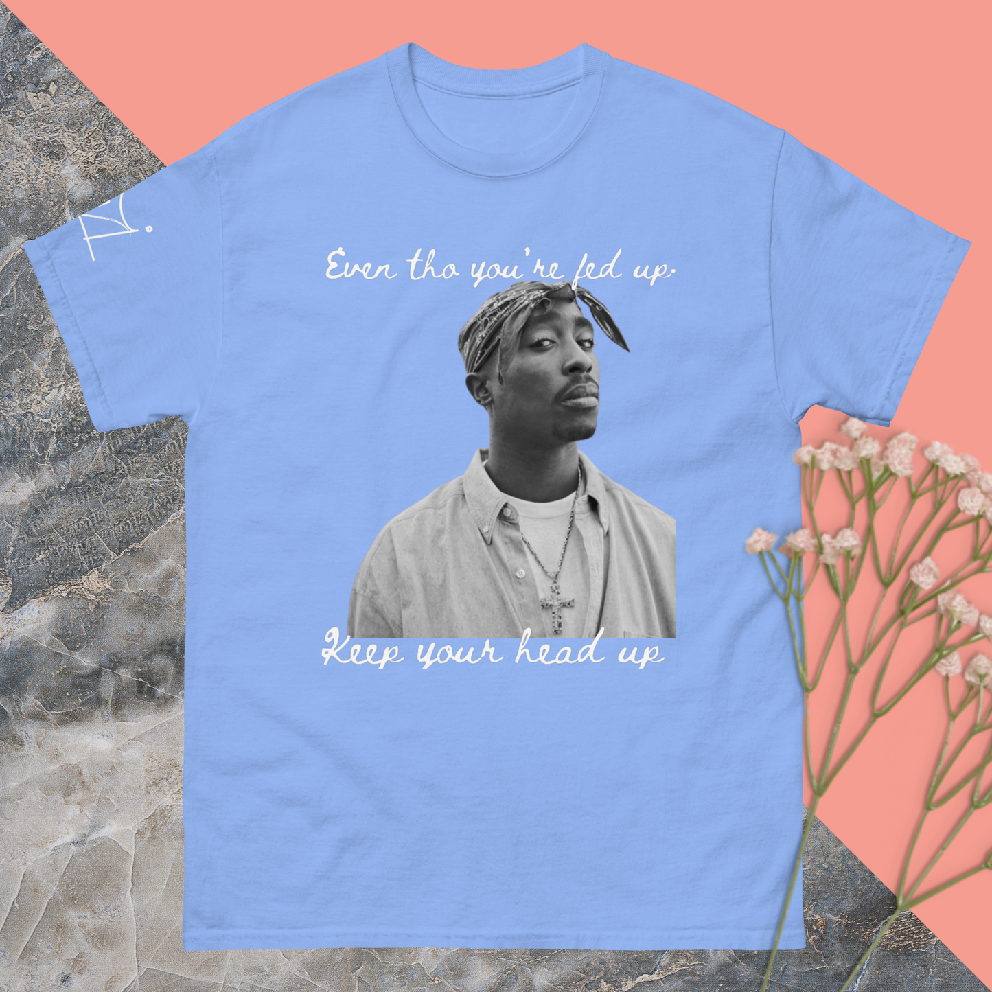 Tupac Keep Your Head Up Tee