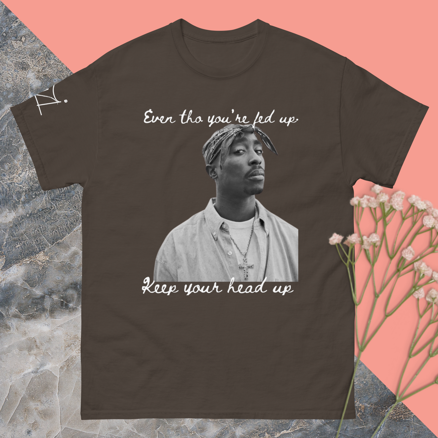 Tupac Keep Your Head Up Tee