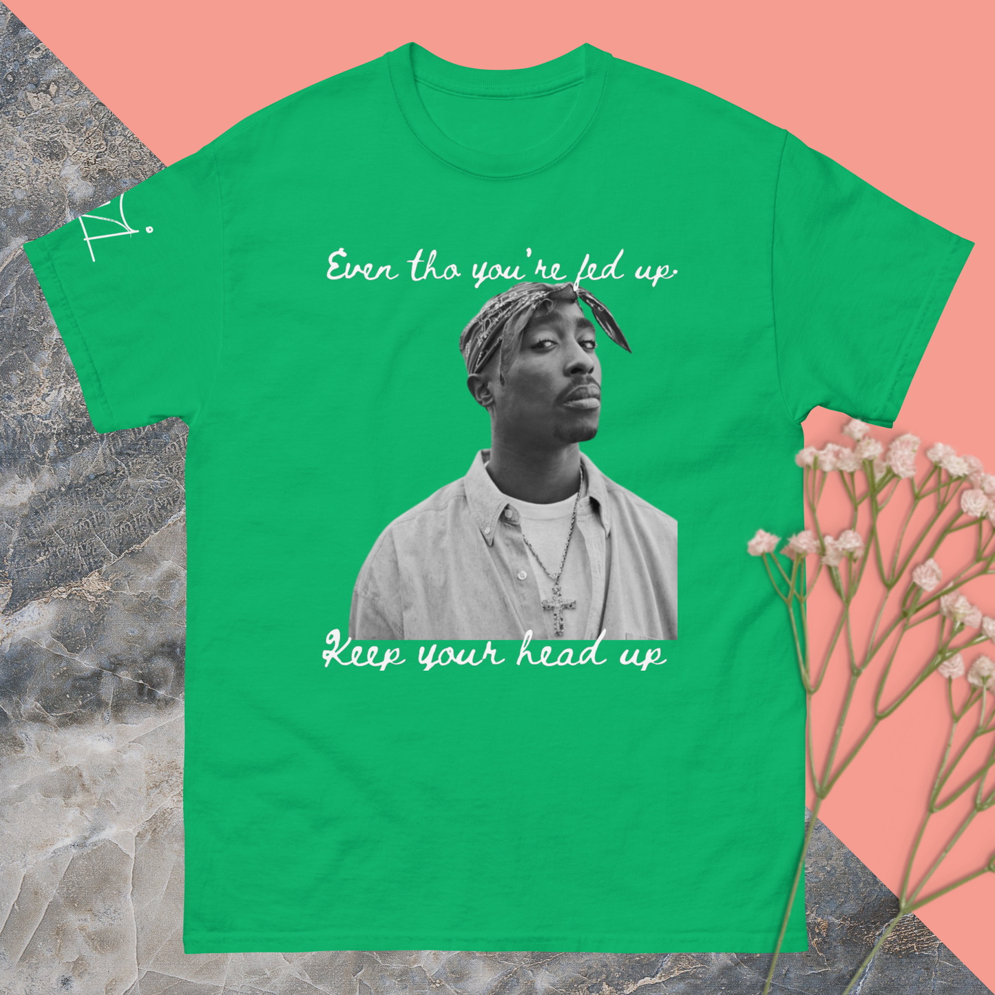 Tupac Keep Your Head Up Tee