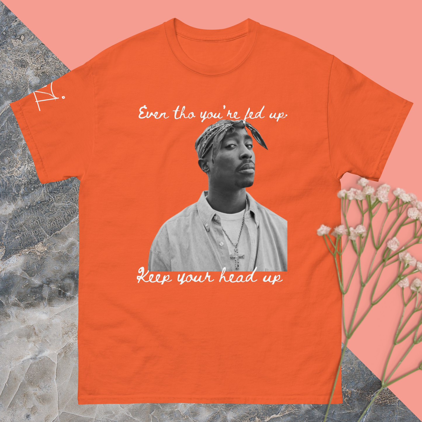 Tupac Keep Your Head Up Tee