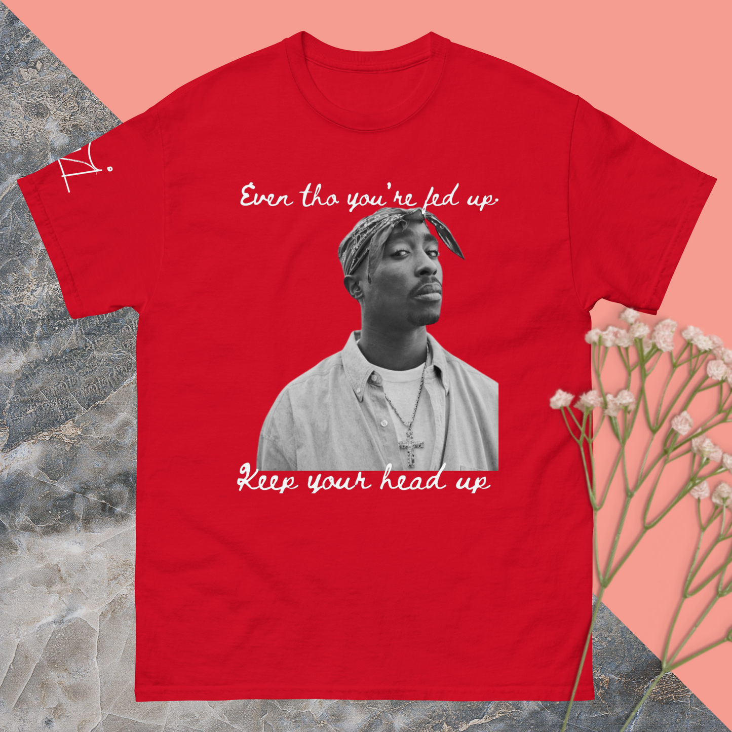 Tupac Keep Your Head Up Tee