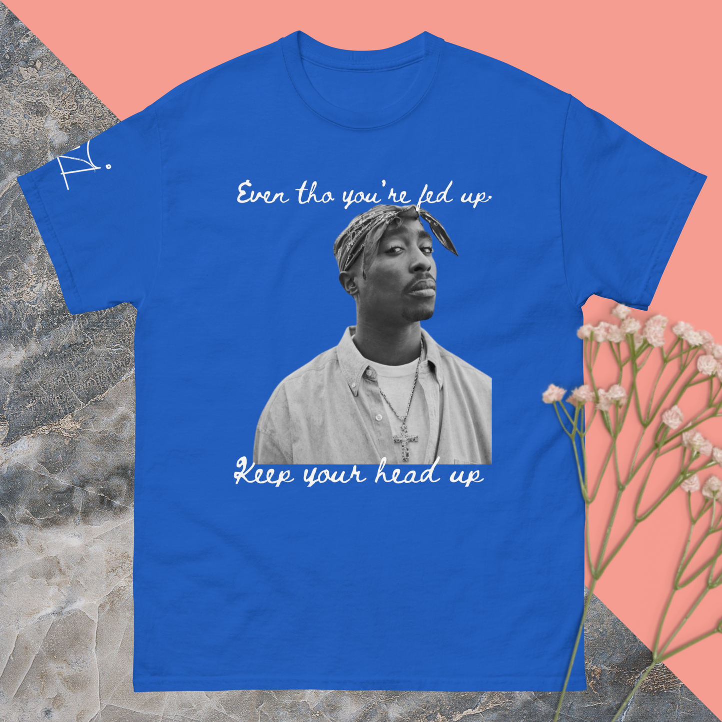 Tupac Keep Your Head Up Tee